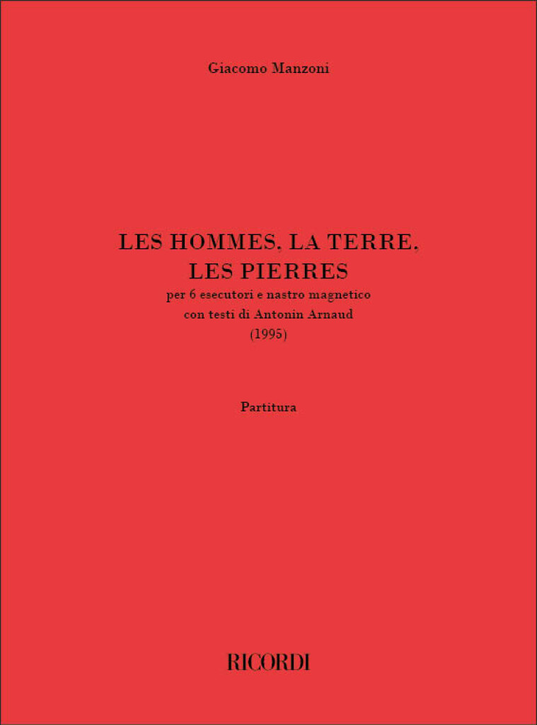 Les hommes, la terre, les pierres